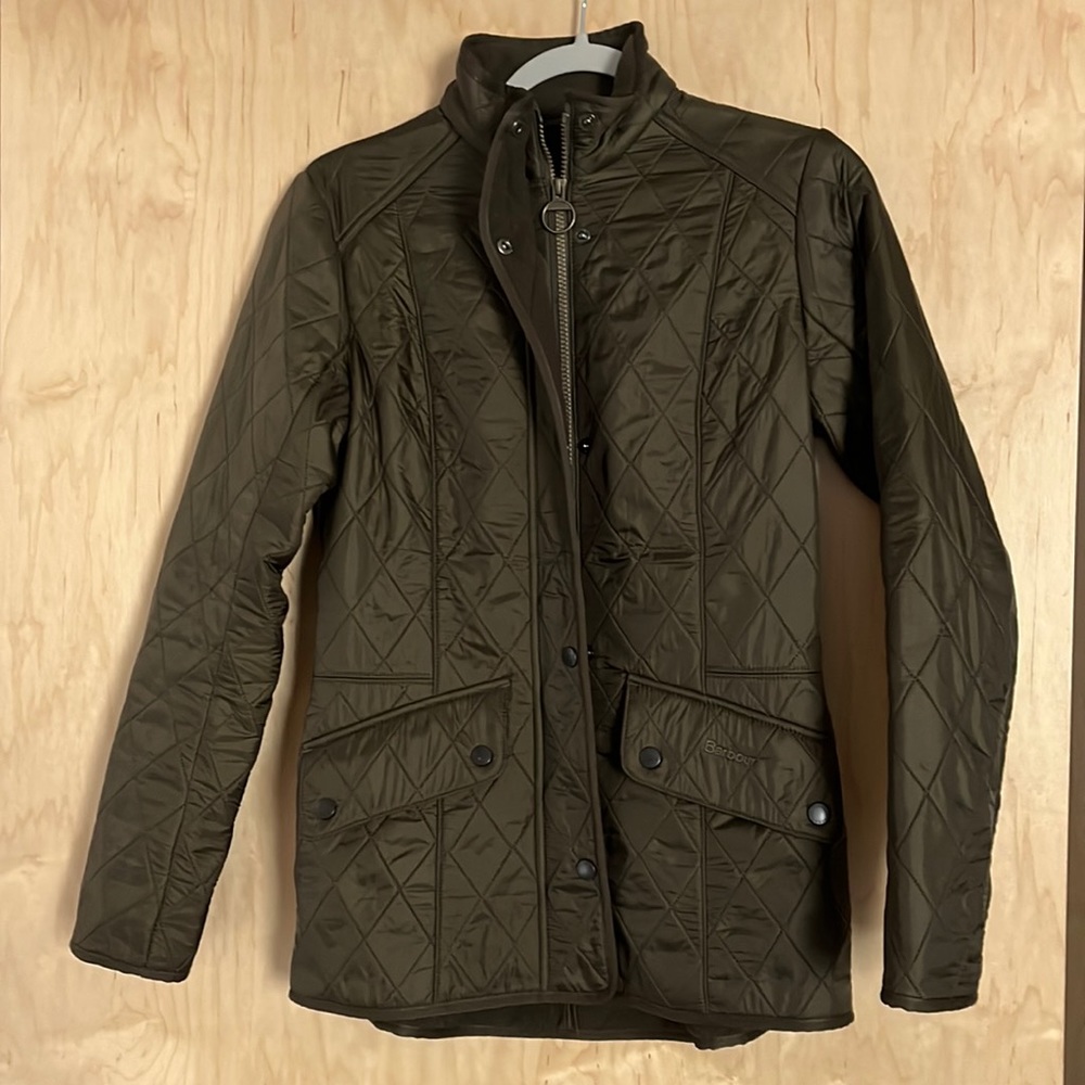 Army Green Barbour Jacket